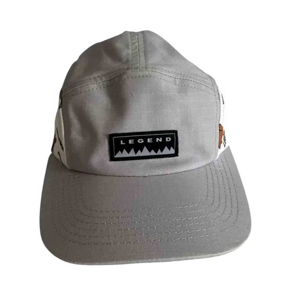 Legend Kids Light Gray Adventure Hat EUC